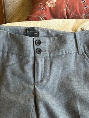 Banana Republic Grey Straight Leg Slacks